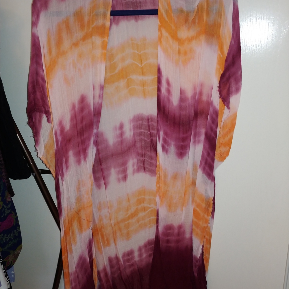 Tie-Dye Bathing Suit Coverup